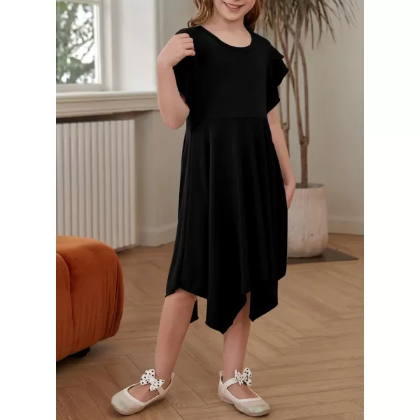 blibean Tween Girls Summer High Low Boho Dresses Size 4-15 Years