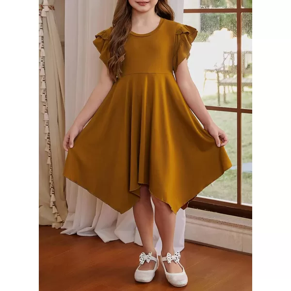 blibean Tween Girls Summer High Low Boho Dresses Size 4-15 Years