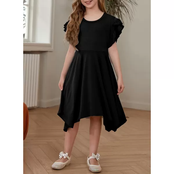 blibean Tween Girls Summer High Low Boho Dresses Size 4-15 Years