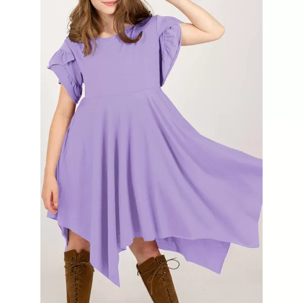 blibean Tween Girls Summer High Low Boho Dresses Size 4-15 Years