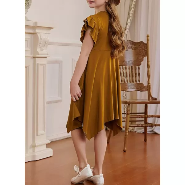 blibean Tween Girls Summer High Low Boho Dresses Size 4-15 Years