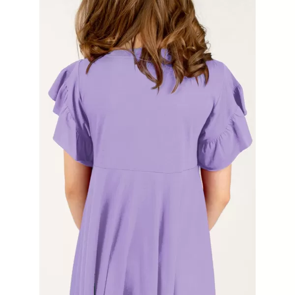 blibean Tween Girls Summer High Low Boho Dresses Size 4-15 Years