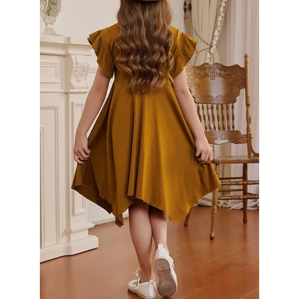 blibean Tween Girls Summer High Low Boho Dresses Size 4-15 Years