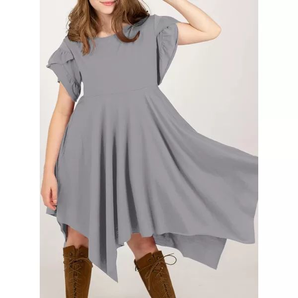 blibean Tween Girls Summer High Low Boho Dresses Size 4-15 Years