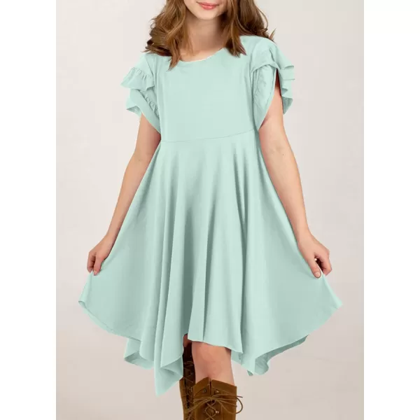 blibean Tween Girls Summer High Low Boho Dresses Size 4-15 Years