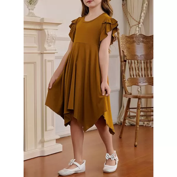 blibean Tween Girls Summer High Low Boho Dresses Size 4-15 Years