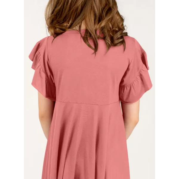 blibean Tween Girls Summer High Low Boho Dresses Size 4-15 Years