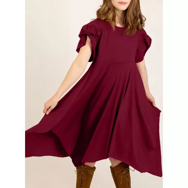blibean Tween Girls Summer High Low Boho Dresses Size 4-15 Years