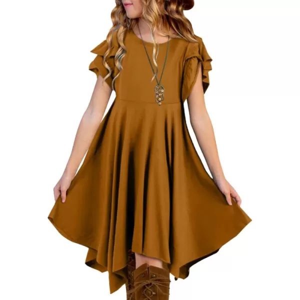 blibean Tween Girls Summer High Low Boho Dresses Size 4-15 Years