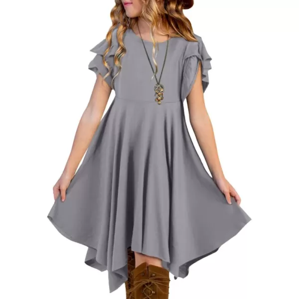 blibean Tween Girls Summer High Low Boho Dresses Size 4-15 Years