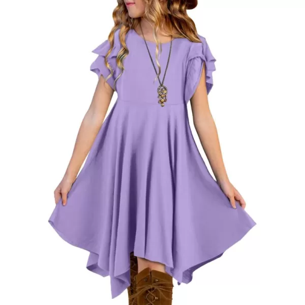 blibean Tween Girls Summer High Low Boho Dresses Size 4-15 Years