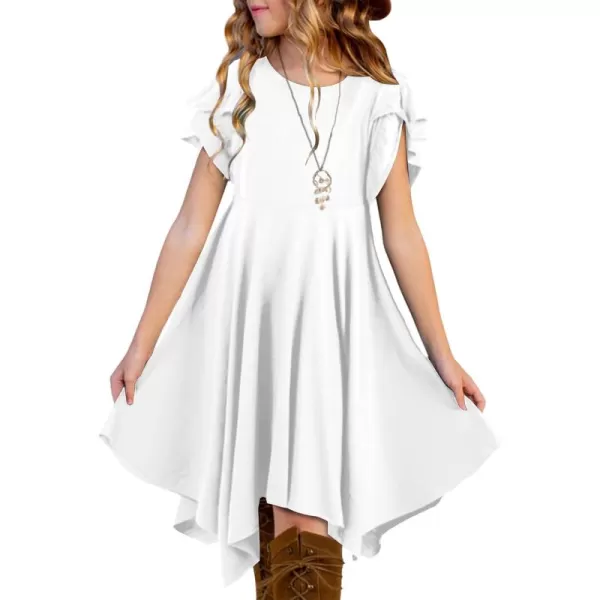blibean Tween Girls Summer High Low Boho Dresses Size 4-15 Years