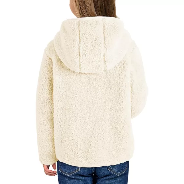 blibean Teen Girls Color Black Jacket Fleece Zip Hooded Coat Size 6-15 Years Old