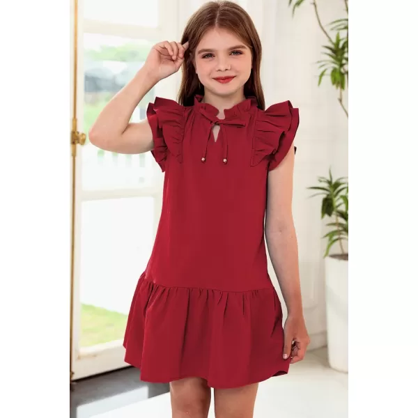 blibean Girls Elegant Summer Dresses Kids Outfits Size 6-15 Year