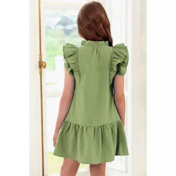 blibean Girls Elegant Summer Dresses Kids Outfits Size 6-15 Year
