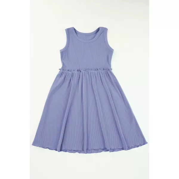 blibean Girls Summer Sleeveless Dress Comfy Outfits Size 4-13 Years Old