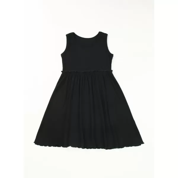 blibean Girls Summer Sleeveless Dress Comfy Outfits Size 4-13 Years Old