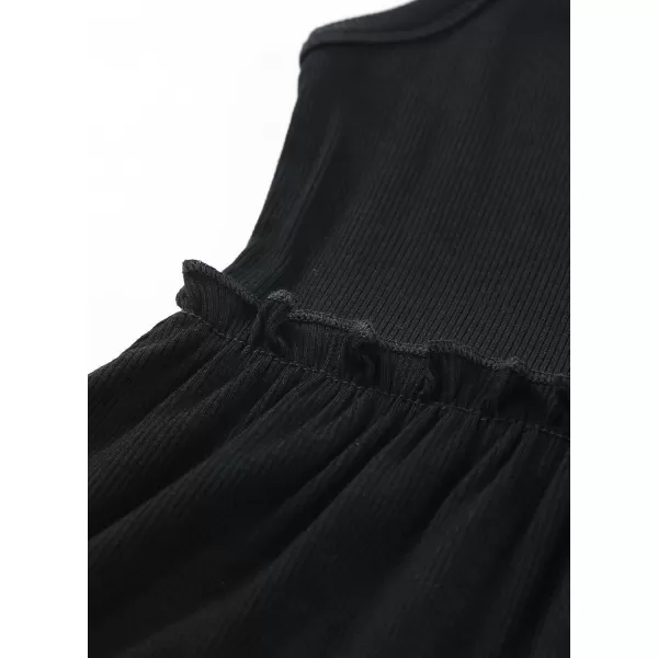 blibean Girls Summer Sleeveless Dress Comfy Outfits Size 4-13 Years Old