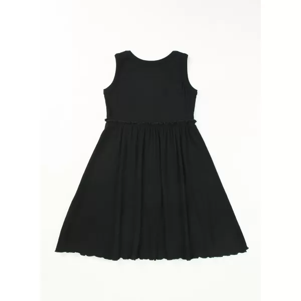 blibean Girls Summer Sleeveless Dress Comfy Outfits Size 4-13 Years Old