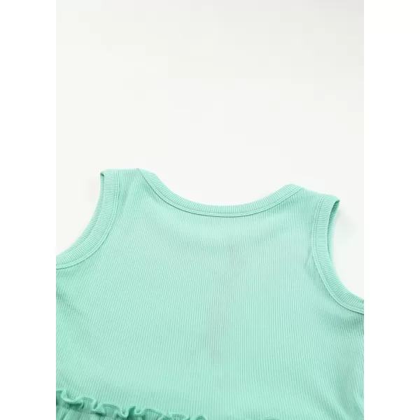 blibean Girls Summer Sleeveless Dress Comfy Outfits Size 4-13 Years Old