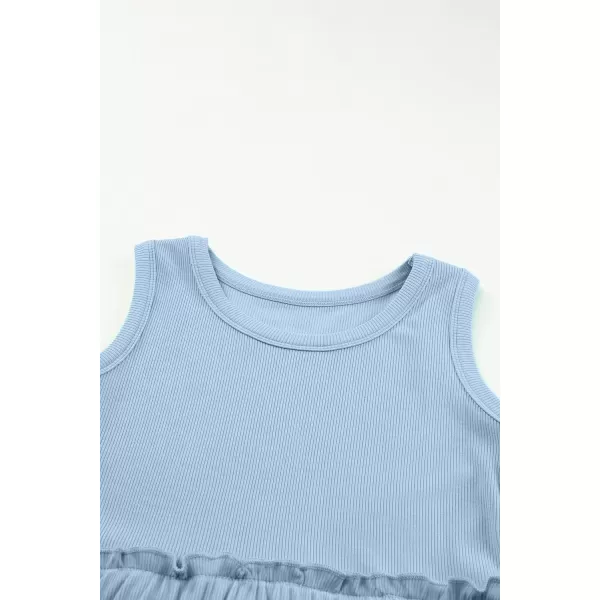 blibean Girls Summer Sleeveless Dress Comfy Outfits Size 4-13 Years Old