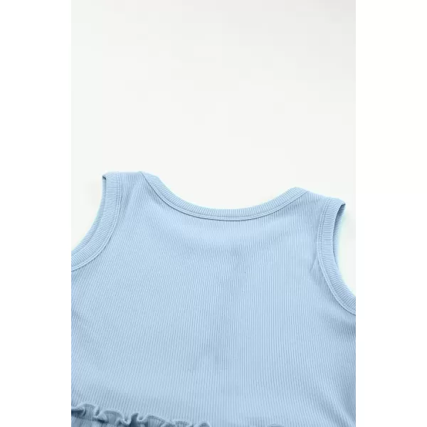 blibean Girls Summer Sleeveless Dress Comfy Outfits Size 4-13 Years Old