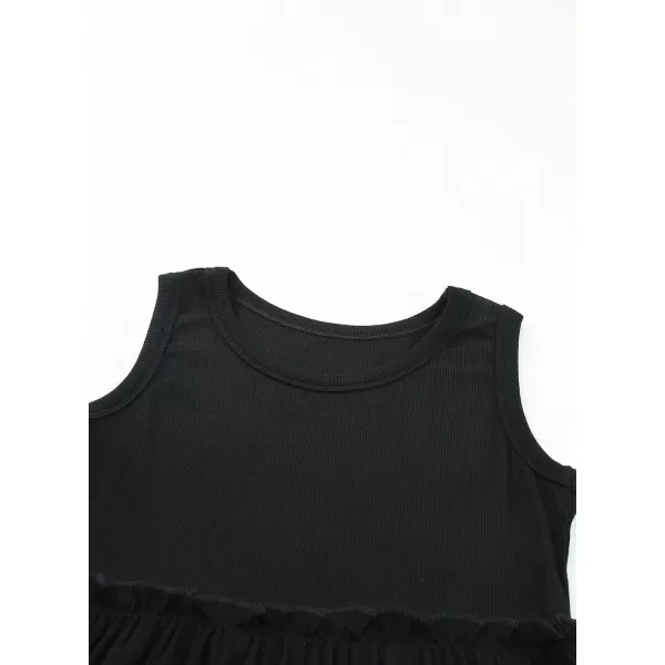 blibean Girls Summer Sleeveless Dress Comfy Outfits Size 4-13 Years Old