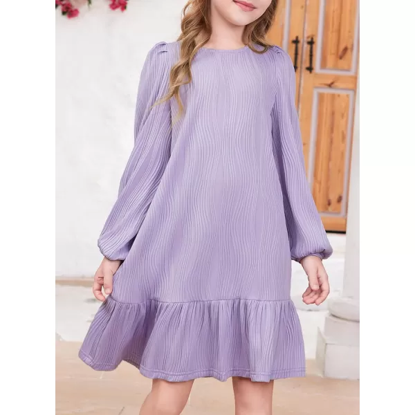 blibean Teen Girls 2024 Fall Dresses Kids Long Sleeve Boho Dress Size 6-15 Years