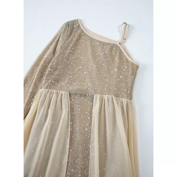 blibean Teen Girls Formal Sparkly Dresses Kids Party Dresses Size 6-15 Yeasrs