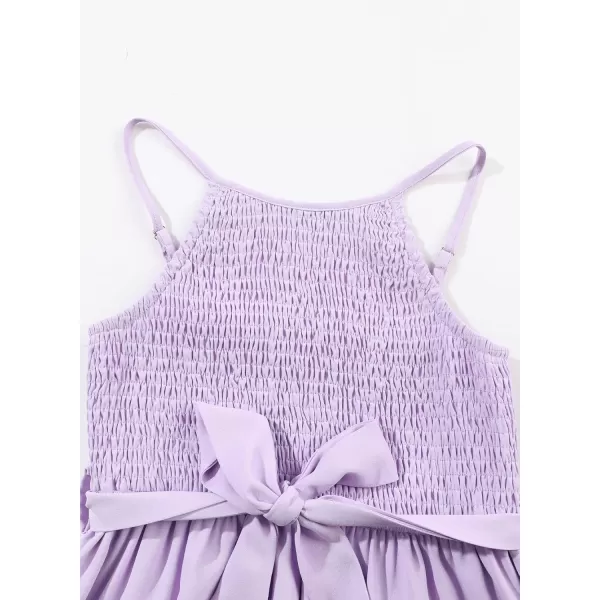 blibean Tween Girl 2024 Adjustable Strap Sundress High Low Hem Sundress 6-15 Years