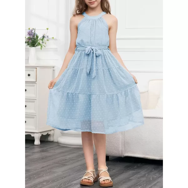 blibean Tween Girls 2024 Elegant Dress Kids Semi Formal Dresses Size 6-15 Years