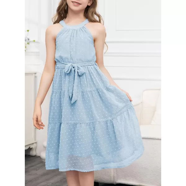 blibean Tween Girls 2024 Elegant Dress Kids Semi Formal Dresses Size 6-15 Years