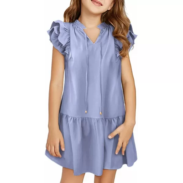 blibean Girls Elegant Summer Dresses Kids Outfits Size 6-15 Year