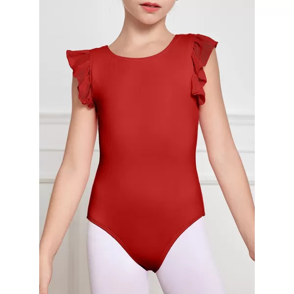 blibean Tween Girls Ballet Dance Leotards Gymnastics Outfits with Skirt 4-15 Years