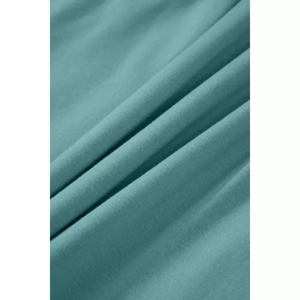imageblibean Teen Girls Summer Dresses Smocked Sleeveless Sundresses with Pockets Size 615 YearsA Green