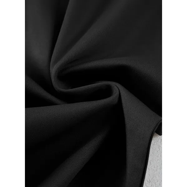 imageblibean Girls 2024 Uniform Pants Teen School Flare Bell Bottoms Size 615 YearsA Black