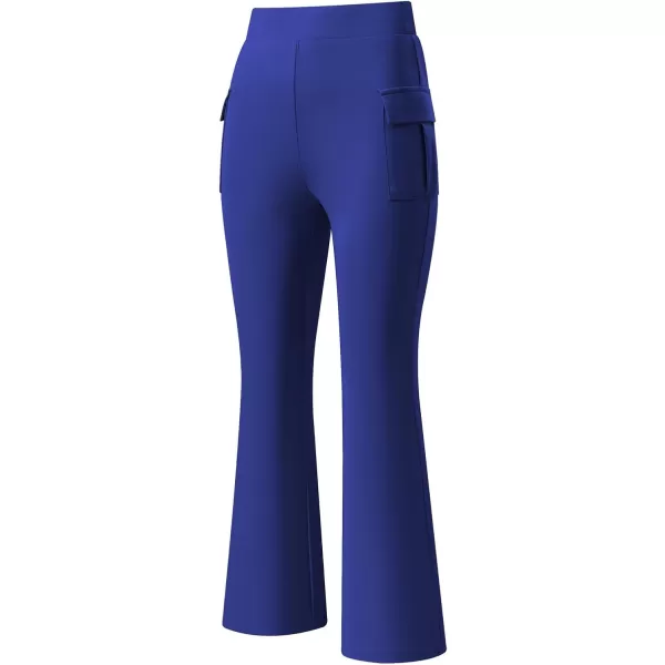 imageblibean Girls 2024 Uniform Pants Teen School Flare Bell Bottoms Size 615 YearsA Royal Blue