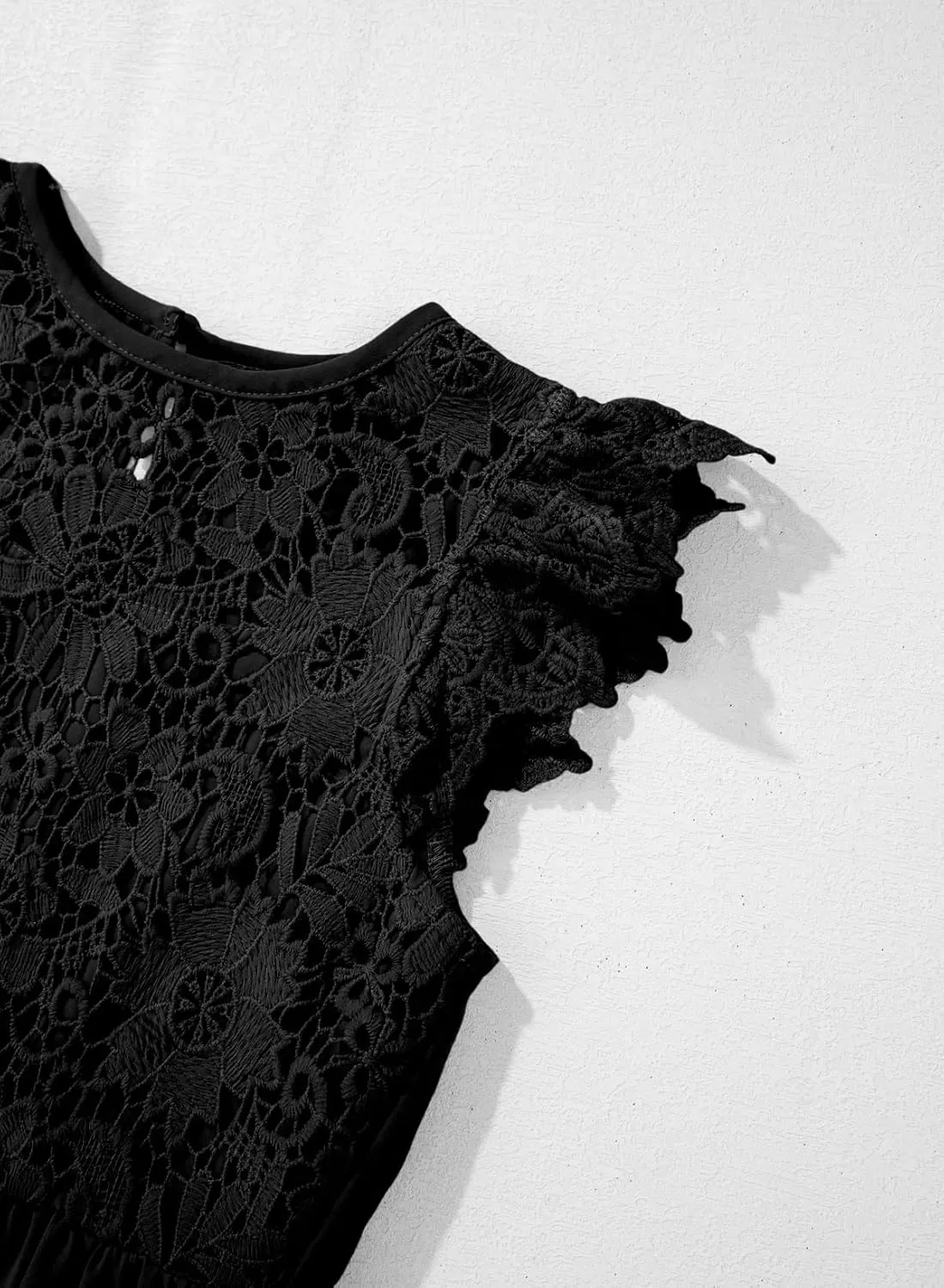 imageblibean Teen Girls Flower Dresses Semi Formal Sleeveless Wedding Dress Size 615 YearsA Black