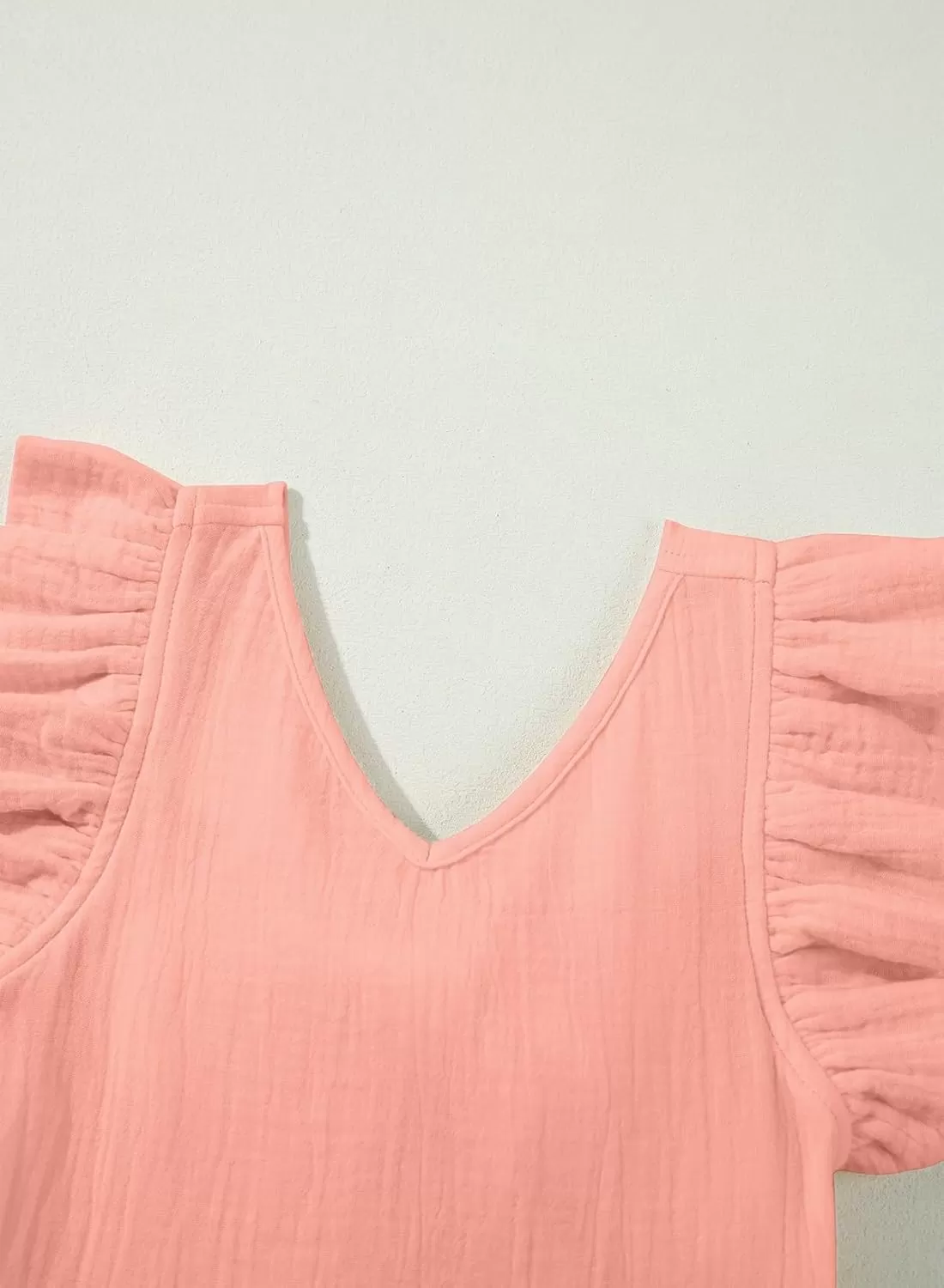 imageblibean Tween Girls 2025 Summer Cotton Dresses Kids Tie Back Sundress Size 615 YearsA Pink