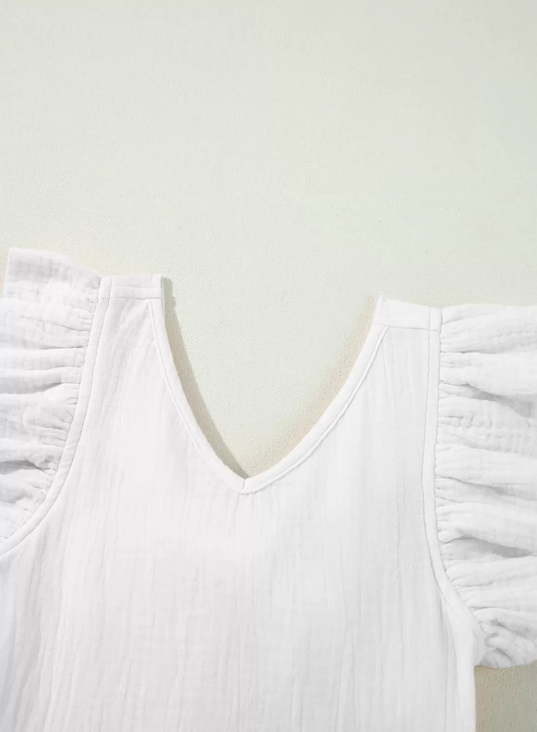 imageblibean Tween Girls 2025 Summer Cotton Dresses Kids Tie Back Sundress Size 615 YearsA White