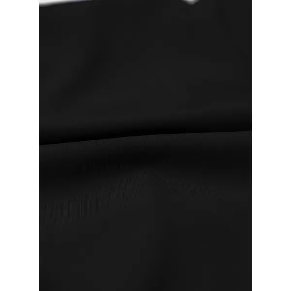 imageblibean Kid Girls Swimsuit One Piece Ruffle Sleeve Bathing Suits 615 YearA Black