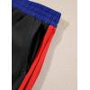 imageblibean Girls 2025 Summer Clothes Sets Kids Colorblock Matching Outfits Size 615 YearsA Black