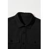 imageblibean Boys ButtonDown Shirts Semi Formal Uniform Tops 615 YearsA Black