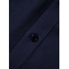 imageblibean Boys ButtonDown Shirts Semi Formal Uniform Tops 615 YearsA Navy
