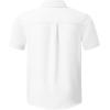 imageblibean Boys ButtonDown Shirts Semi Formal Uniform Tops 615 YearsA White