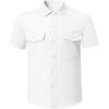 imageblibean Boys ButtonDown Shirts Semi Formal Uniform Tops 615 YearsA White