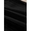imageblibean Boys ButtonDown Uniform Shirts Semi Formal Dress Tops with Chest PocketsA Black