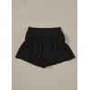 imageblibean Girls Athletic UPF50 Shorts Flowy Criss Cross Waist Shorts 615YA Black