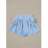 imageblibean Girls Athletic UPF50 Shorts Flowy Criss Cross Waist Shorts 615YA Blue