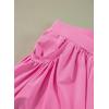 imageblibean Girls Athletic UPF50 Shorts Flowy Criss Cross Waist Shorts 615YA Pink